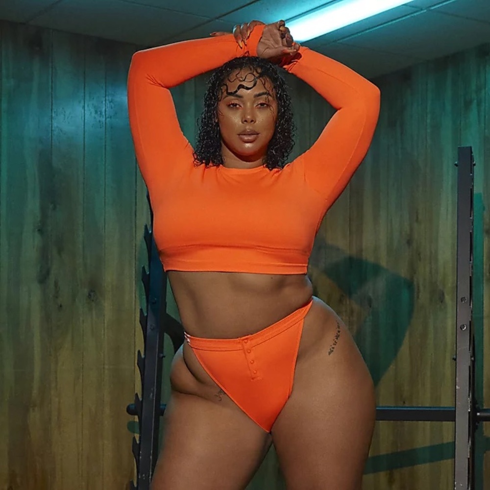 adidas Ivy Park Snap Bikini Bottom (4X)